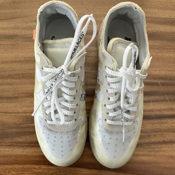 Nike Off-White x Air Force 1 Low The Ten - Size 7.5 - Picture 12 of 16